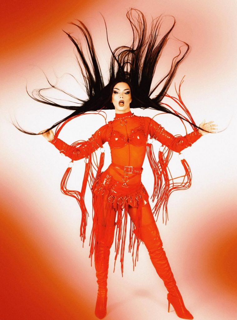 niña del antro destape