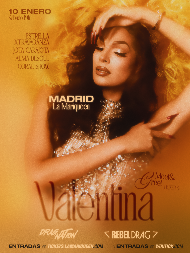 valentina tour españa drag domination