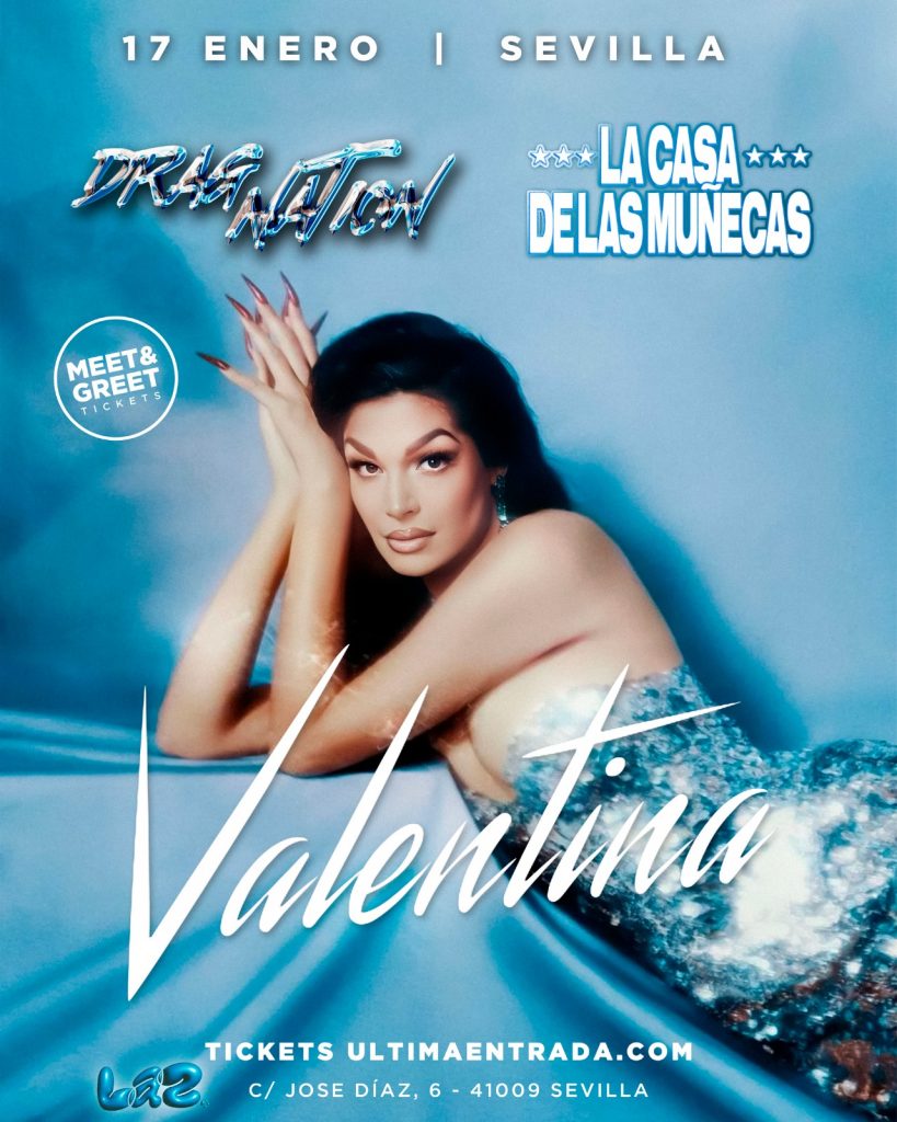 valentina tour españa drag domination